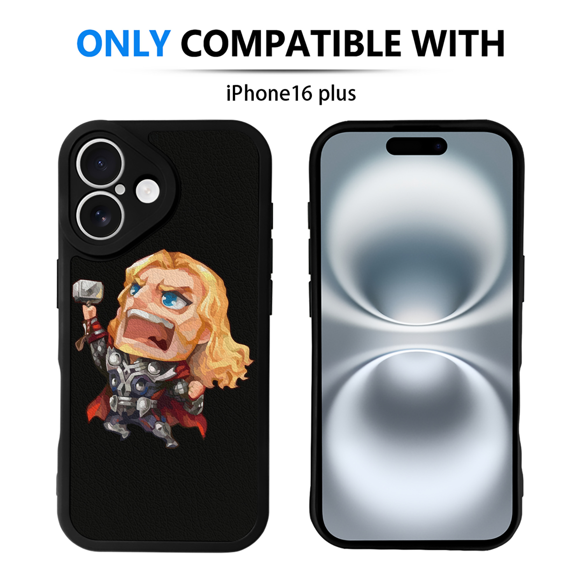 （画像用） アベンジャーズ The Avengers 【iPhone 16シリーズ対応】シリコンスマホケース（レザー調） 材質：シリコン